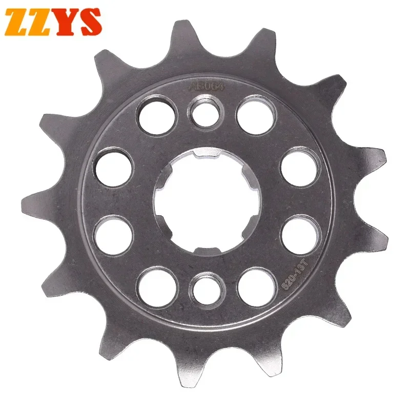 520 13T Tooth Front Sprocket Gear Wheel Pinion For Honda Road VT125 VT125C Shadow XL125V Varadero 80 Kmh Version XL125 XL VT 125