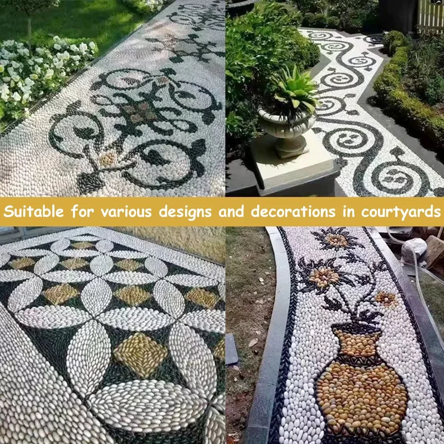 400 جرام حصى طبيعية مصقولة عالية 2-3 سنتيمتر ديكور المناظر الطبيعية Peddles لخزان الأسماك أحواض السمك البستانية الأحجار الزخرفية #6