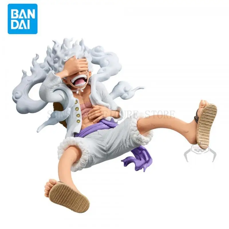 Banpresto In Stock Original Koa One Piece King of Artist 13Cm Luffy Gear 5 Anime Action Figure Model Collectibles Boxed Toy Gift