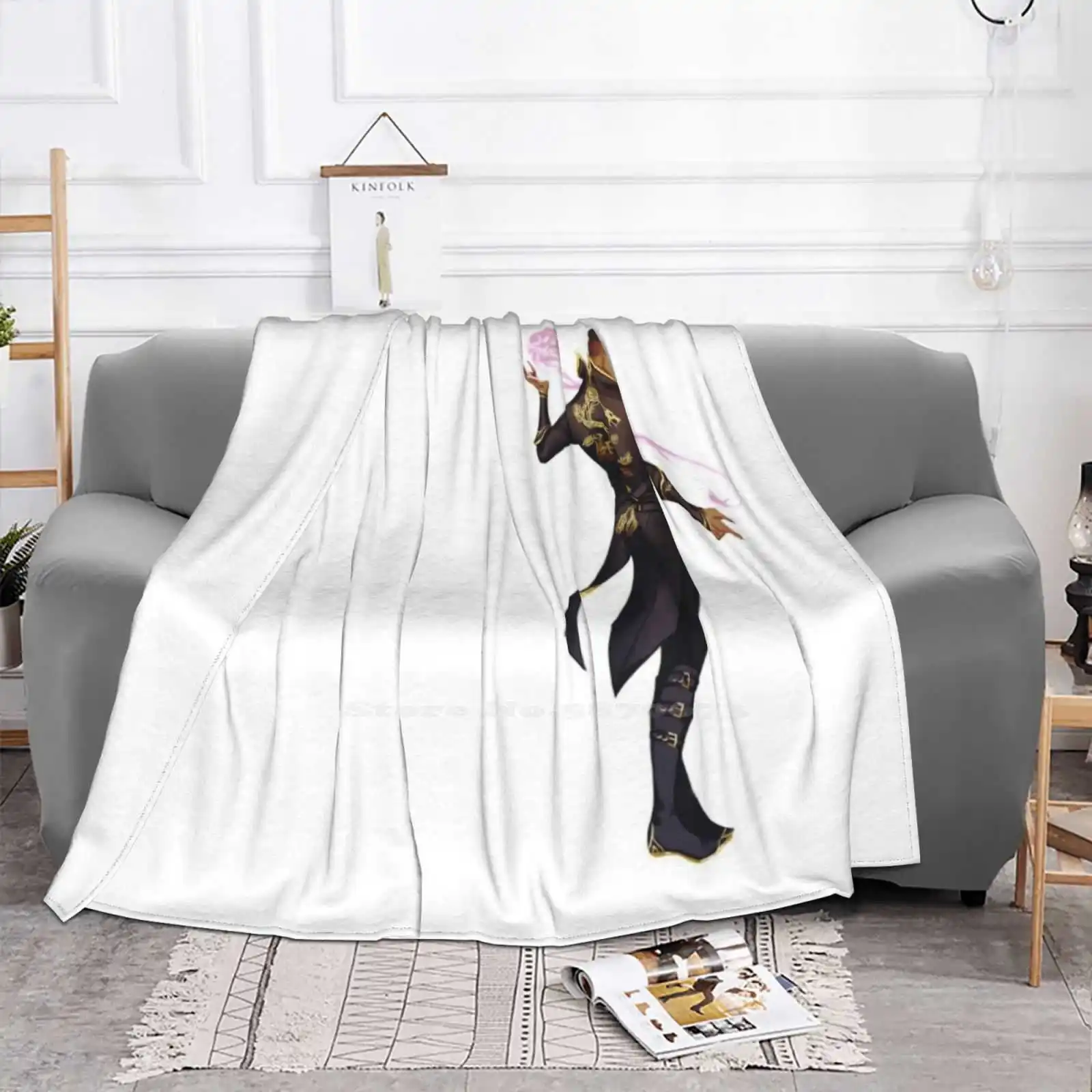 Dai Crew Dorian Trend Style Funny Fashion Soft Throw Blanket Dragon Age Inquisition Companion Da I Fantasy Dorian Pavus