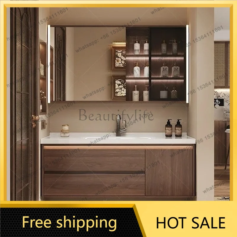 Best Sellers Best Sellers Luxury Display Bathroom Cabinet Organizer Storage Mirror Accessories Partitions Cupboard Decorations G