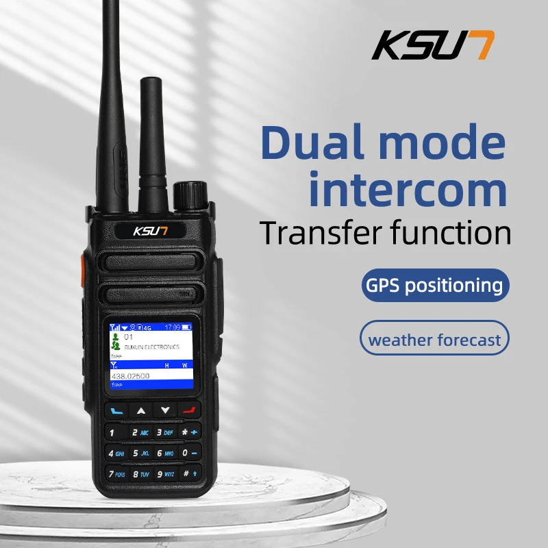 

KSUN CT52 2 шт. 4G LTE UHF двухрежимный POC глобальная двусторонняя радиостанция 1000 миль мобильная рация дальнего действия