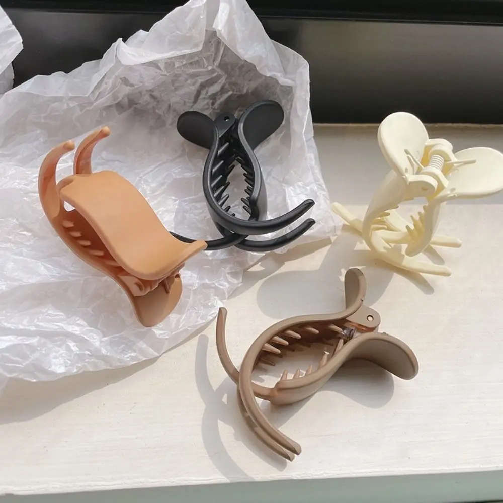 กิ๊บผมหางม้าแบบเรียบง่ายแฟชั่นกิ๊บหนีบผมขนาดเล็กสีทึบเครื่องประดับผม