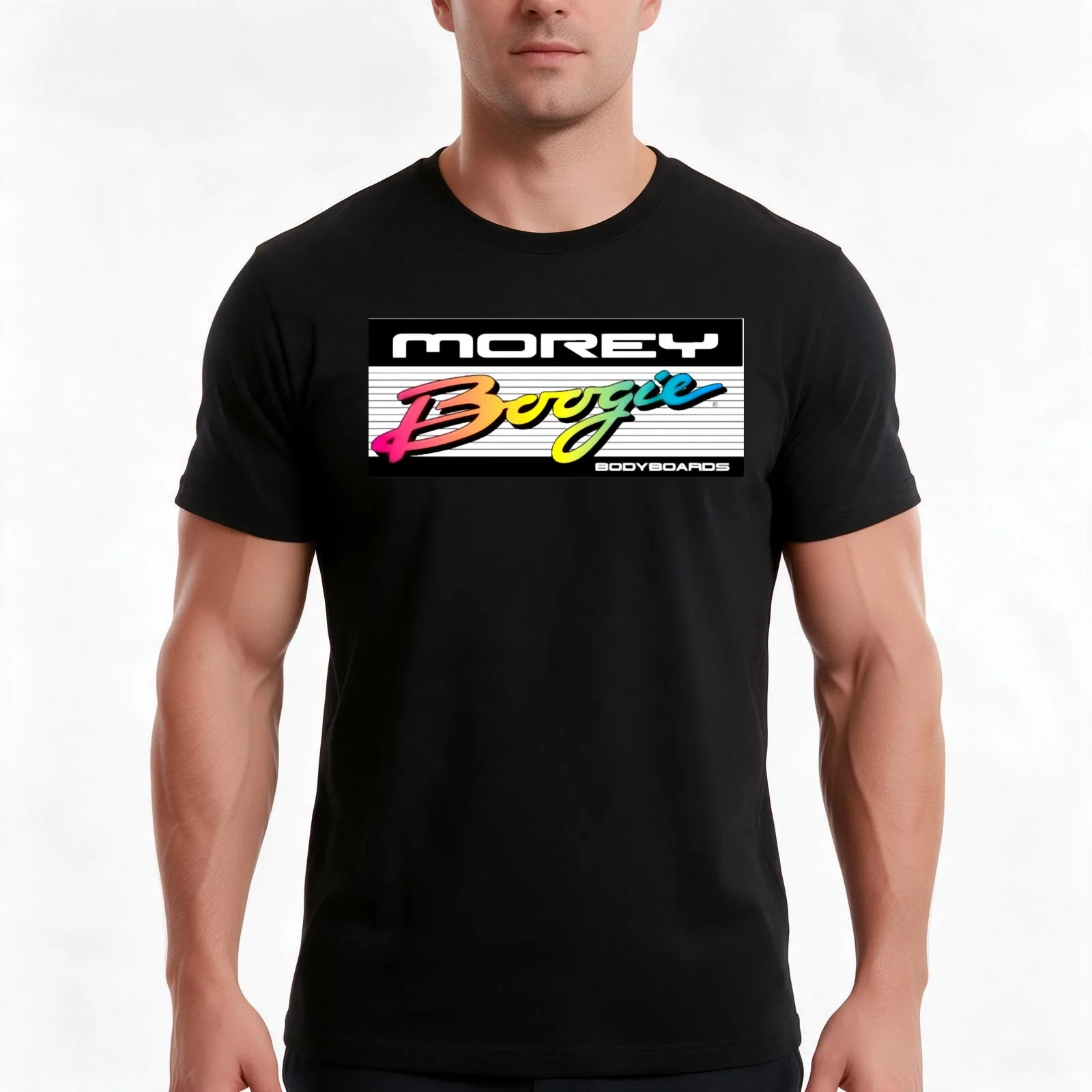 Morey Boogie Old School T-Shirt Summer Casual Cotton Tee Oversized Streetwear Tops Vintage Graphic Print Unisex Men Women