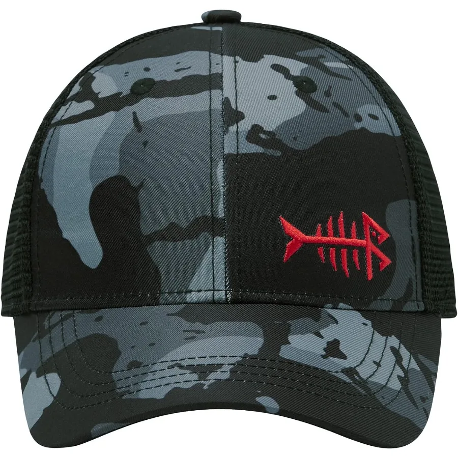 قبعة صيد شبكية قابلة للتنفس للرجال والنساء مع مقاس قابل للتعديل مثالية للحماية من أشعة الشمس في الهواء الطلق والموسعة