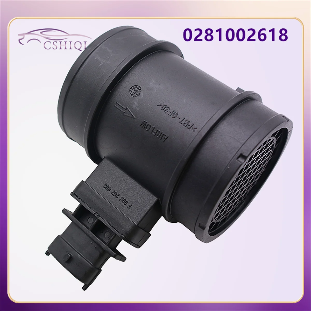 0281002618 Mass Air Flow Meter Sensor MAF 55350048 For Saab 9-3 9-5 Suzuki Lancia Alfa Romeo Chevrolet Fiat Vauxhall Opel Astra