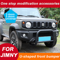 Car Front Bumper Grill Guard Bull Bar without Winch for Suzuki Jimny JB64 JB74 Jimny Gen 4 Accessories 2019 -2025