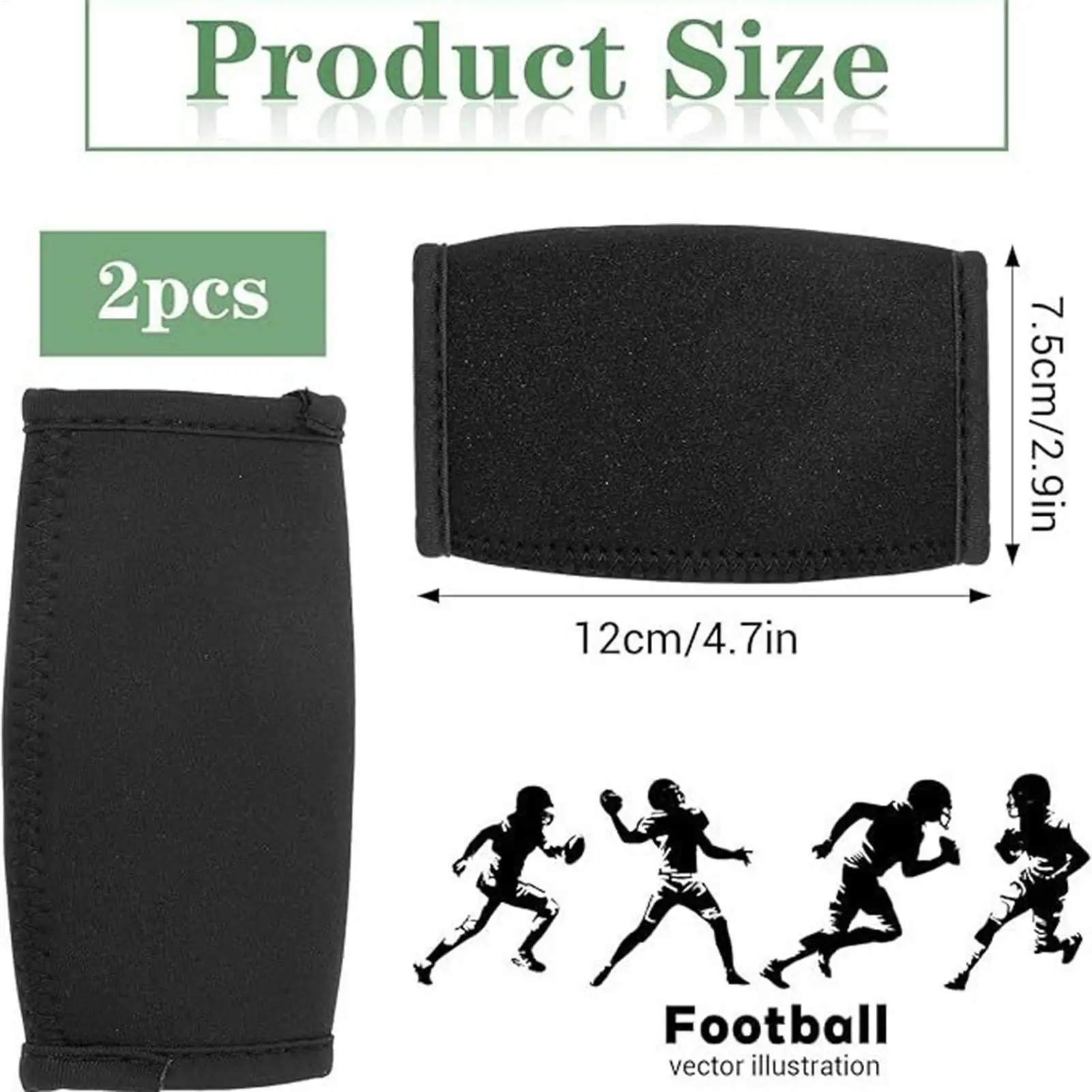 Correa para la barbilla de fútbol, 2 piezas, protección para casco, cómoda almohadilla para la barbilla para deportes, Hockey sobre hielo, ciclismo, práctica de bicicleta