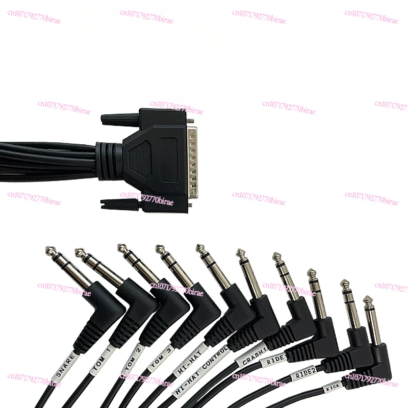 

The Electric Drum Is Not Compatible with Other Brands of Electronic Drums, Five Drums and Three Cymbals.