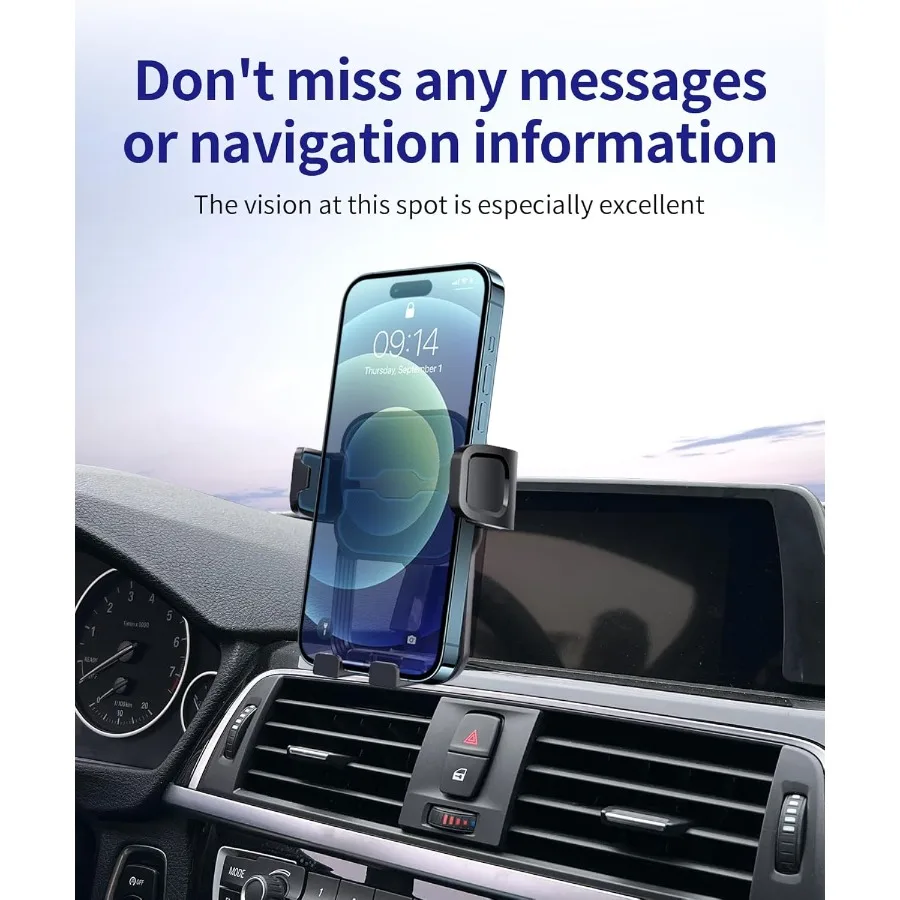 حامل هاتف السيارة لسيارات BMW 3 Series 20122018 2 Series 4 Series 20142018 مع دوران 360 وشاشة 6.5 بوصة مشبك ثابت Universa