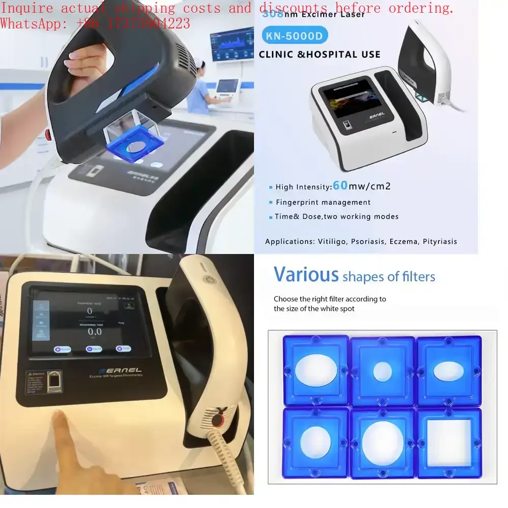 Kernel KN 5000D 308nm Excimer Machine Clinic Use Targets the Lesions, Rapid Therapeutic Effect for Vitiligo Treatment