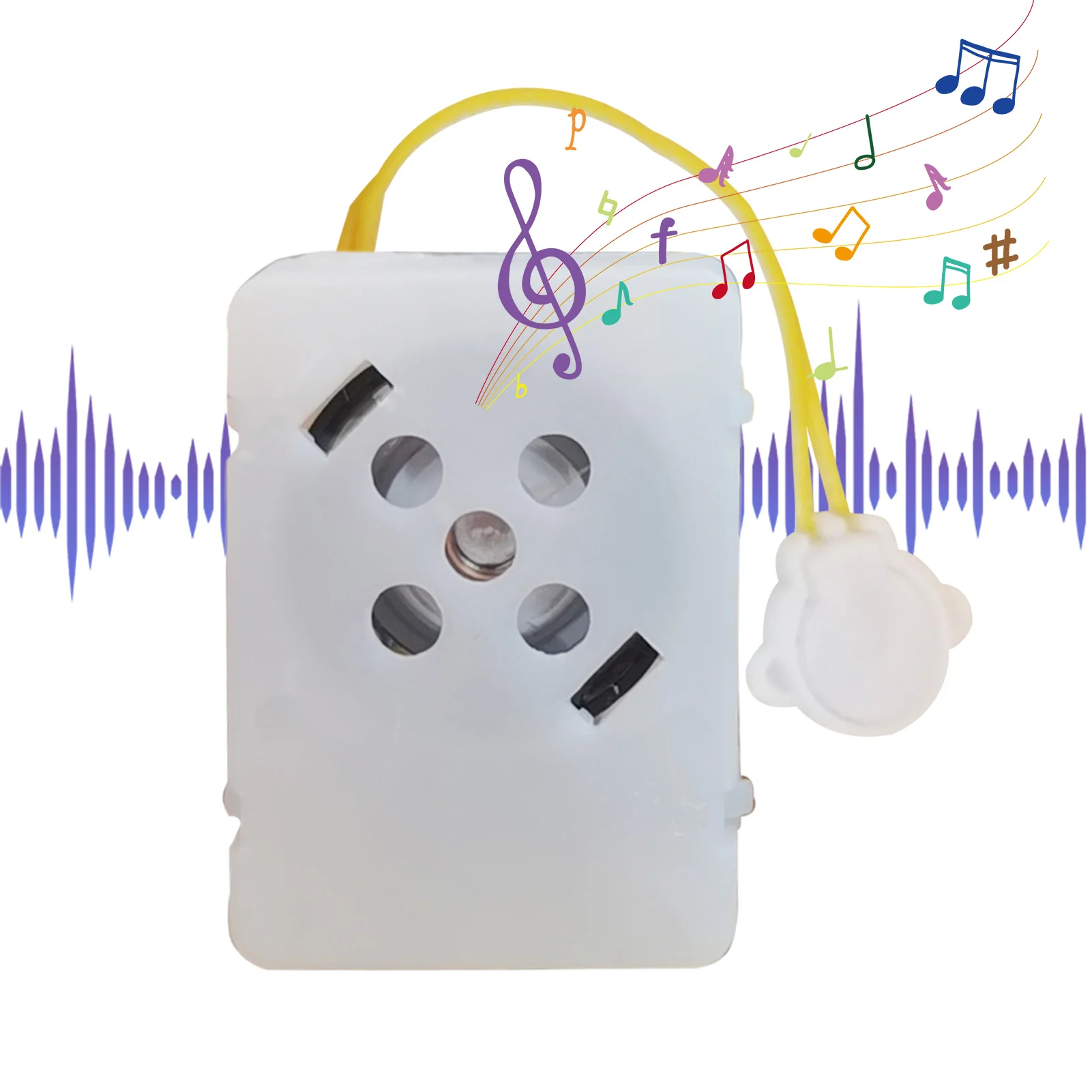 Voice Box For Stuffed Animal Recordable Sound Module Plush Toy Voice Message Recording Device With Clear Voice Christmas Gifts