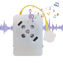 Voice Box For Stuffed Animal Recordable Sound Module Plush Toy Voice Message Recording Device With Clear Voice Christmas Gifts