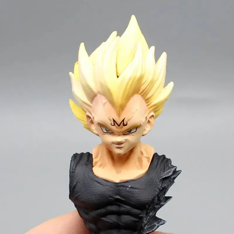 Figuras de acción de Dragon Ball Vegeta IV de 20cm para niños, periféricos de animación, regalar un busto, adorno de Pvc, modelo de juguetes, colecciones