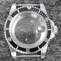 39.5MM Stainless Steel Case Version Convex Mirror Domed Acrylic Glass Watch Case for NH35 NH36 Movement