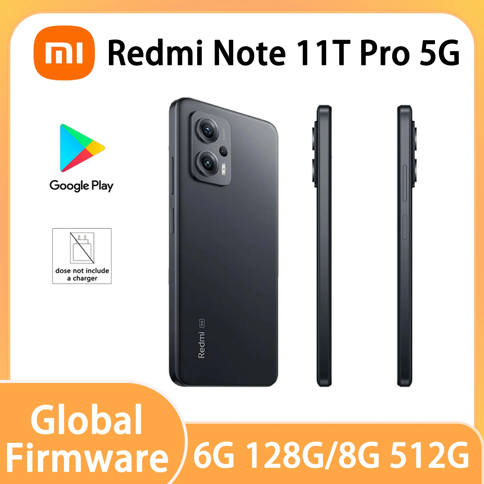 Xiaomi Redmi note 11T pro/poco x4 GT smartphone 2460x1080px 5080mAh 67w 6.6