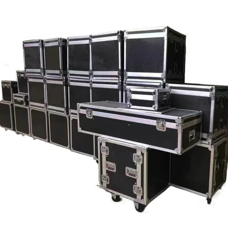 Aircraft-Grade Aluminum Flight Case W/Custom Foam, Silent Casters & Ergo Handle - Waterproof & Crushproof