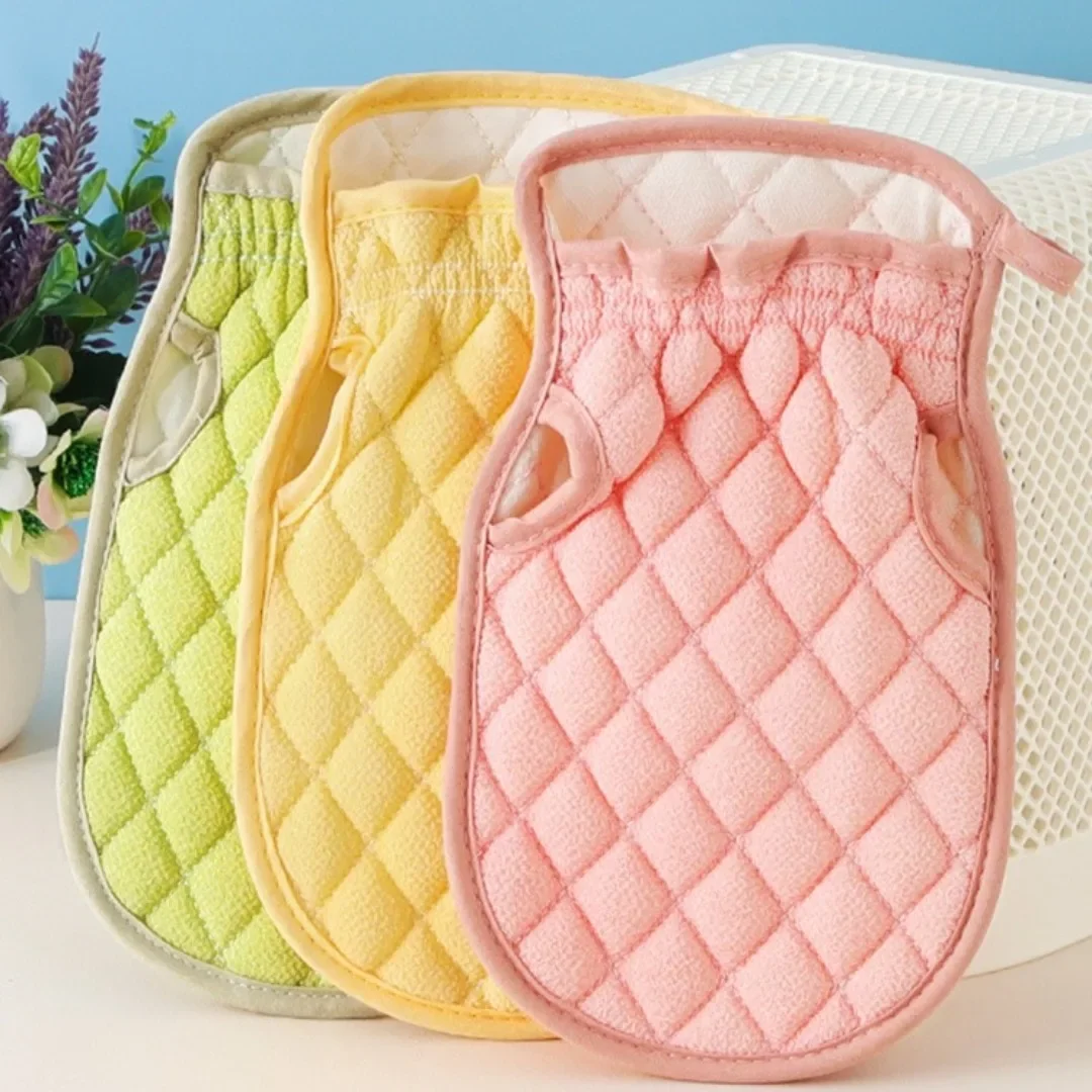 Exfoliating Body Scrub Bath Gloves Body Wash Glove Dead Skin Remover Shower Brush Back Massage Deep Cleansing Towel Bathing Tool