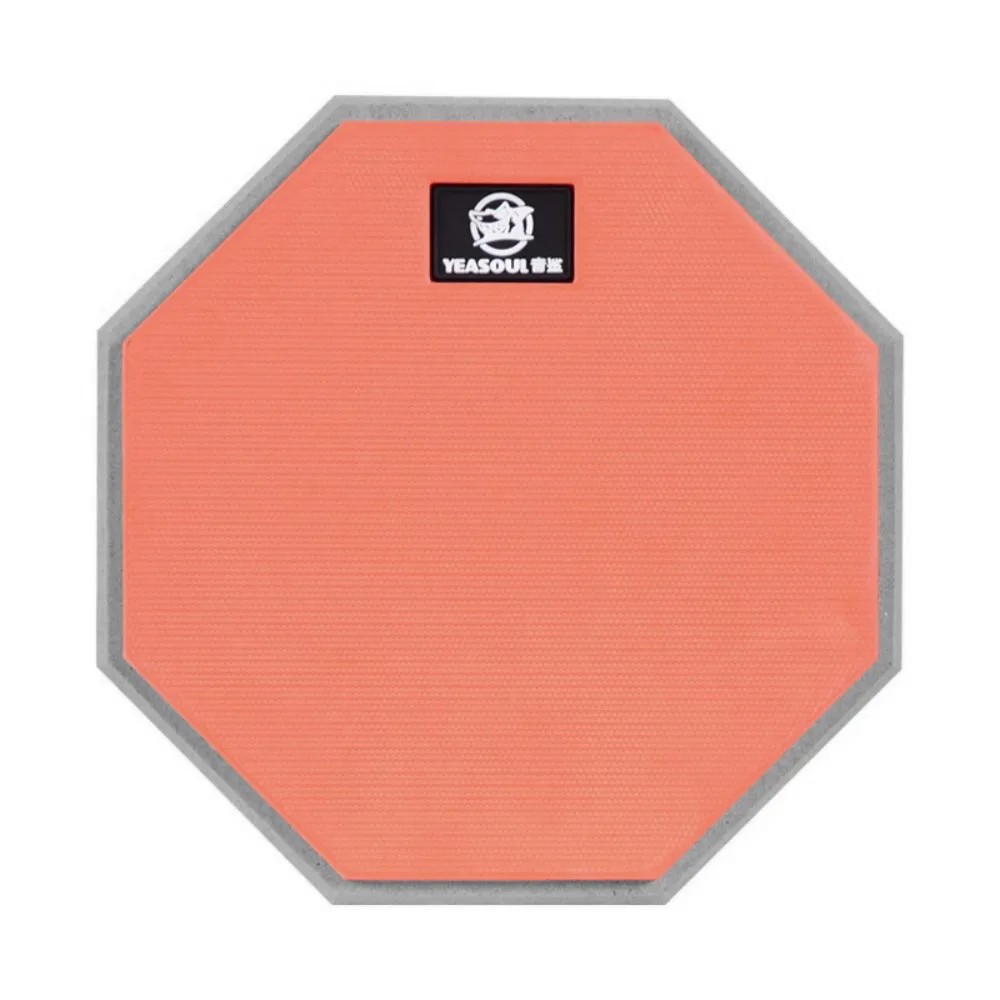 8 Inch Drum Pad Adjustable Stand Rubber Drum Practice Pad Percussion Accessories Professional Snare Stand Silent Drum Pad