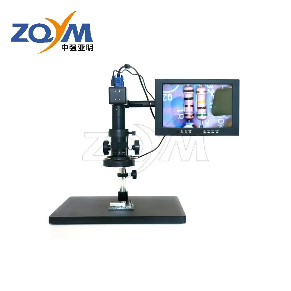 ZQYM HD electron microscope industrial CCD  PCB injector maintenance inspection and identification magnifying glass