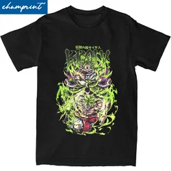 Dragon Ball Broly Power T-Shirts for Men Women Unique 100% Cotton Tee Shirt O Neck Short Sleeve T Shirt Plus Size Clothes