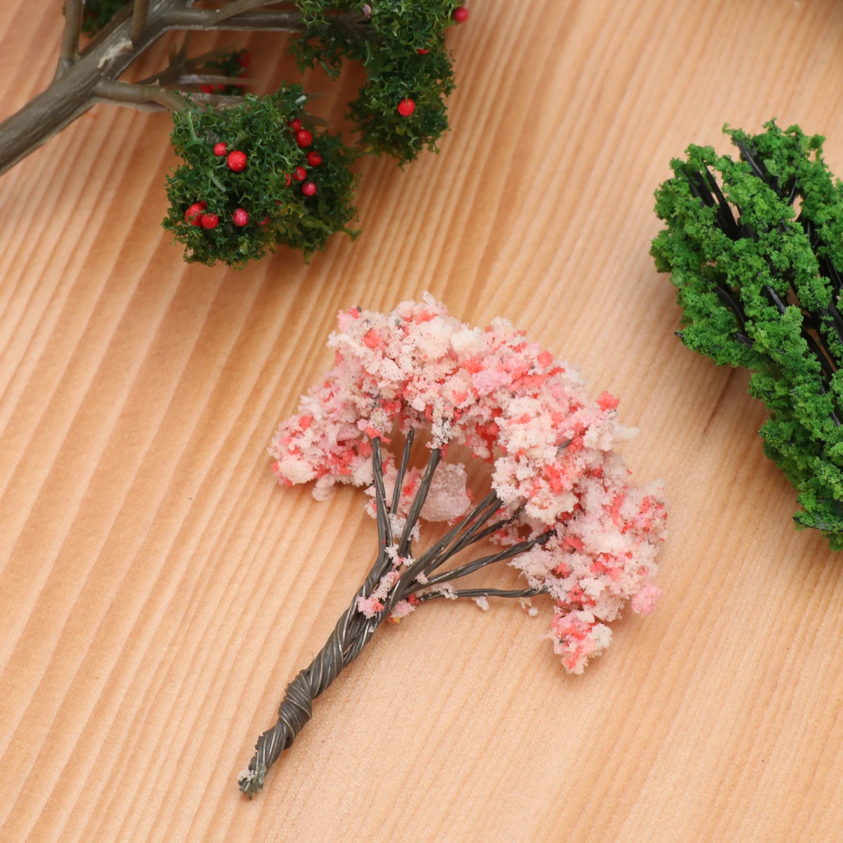 

Artificial Tree Decoration Mini Trees Resin Model Layout L scape Scenery Plants Vivid Trunk Realistic Effect Plastic Material