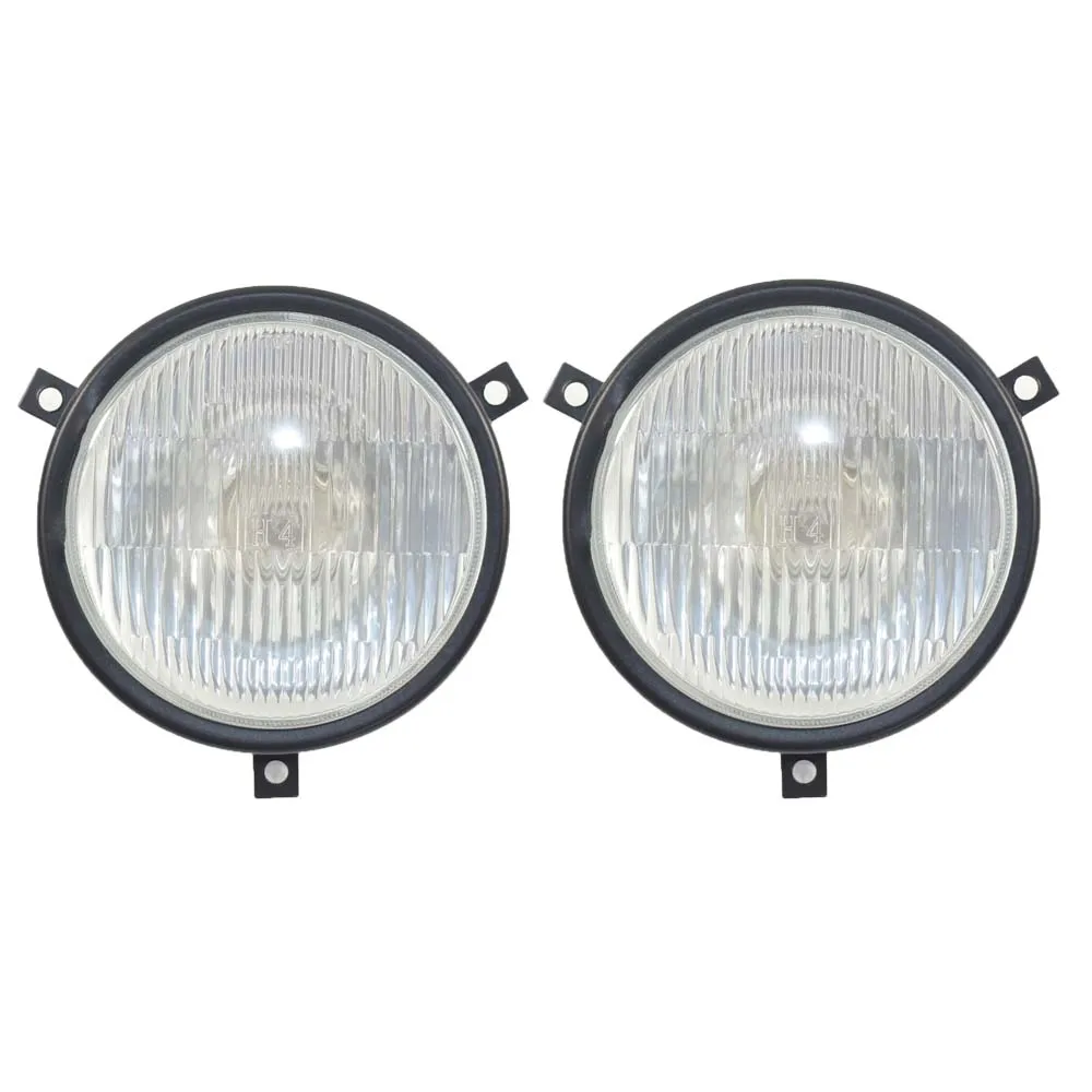 Pair Tuk Bajaj Auto Ricksham Front Head Lamp Complete With 12V or 24V Bulb