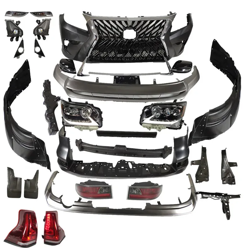 

Body Parts Body Kits 10-19 GX400 GX460 Modified 2020 Front Grille Old to New Rear Bumper