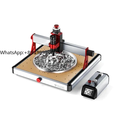 

TTC450 Ultra CNC Machine 4Axis Metal Cutting Machine for CNC Router Machine and Laser Engraving Cutting Wood