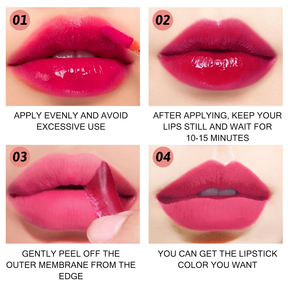 6가지 색상 보정 립스틱 - 다크 립, 모든 피부톤용 컨실러 & 누드 립 메이크업 스틱, 오래 지속되고 건조하지 않은 포뮬러
