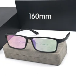 HDCRAFTER Big 160mm Oversized Reading Glasses TR90 Male Eyeglasses Frame Men Prescription Myopia Spectacles Frames Ultralight