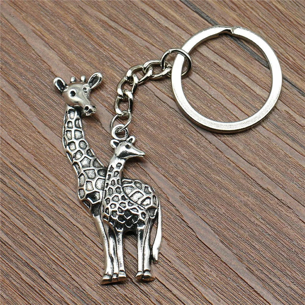 High Quality Key Chain Ring Creative Deer Antler Key Chain Pendant Bag Charm Keyring Car Keychain For Boyfriend