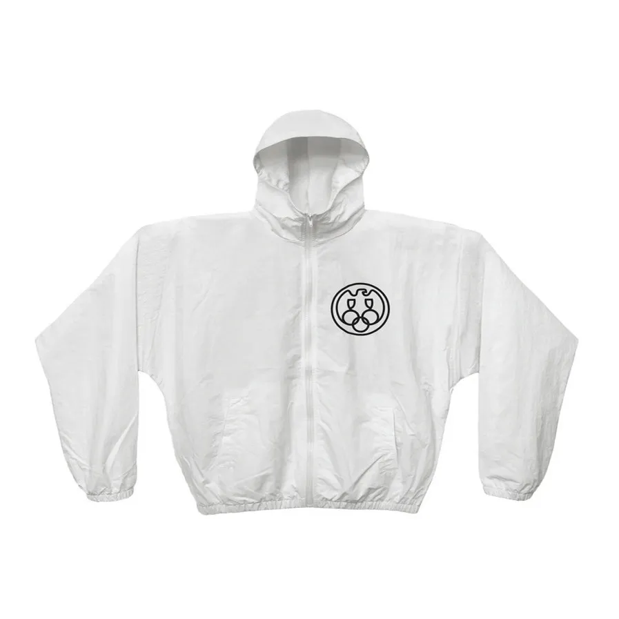 

Kanye West Collaborated Goa Loose Fit Printed Hooded Zipper Windbreaker Youth Trend Spring 2025 New Design Sensation