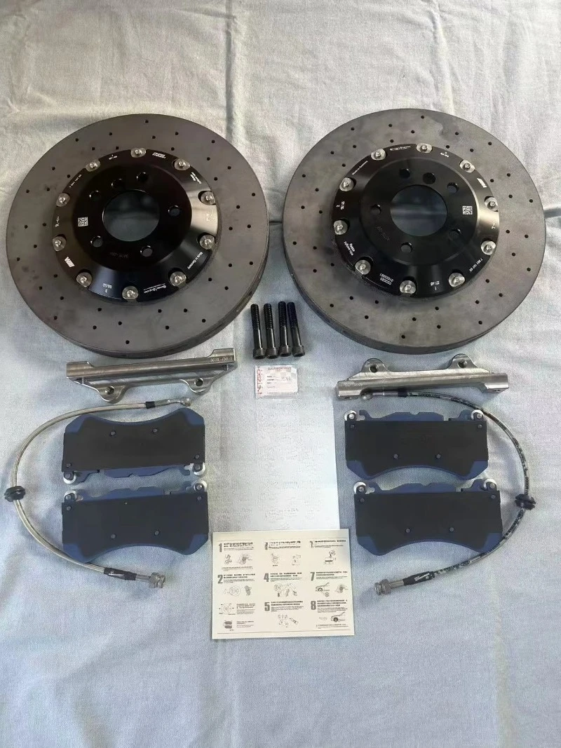 High Quality Automotive Brake System Carbon SiC Brake Discs Carbon Ceramic Disc Brake Caliper