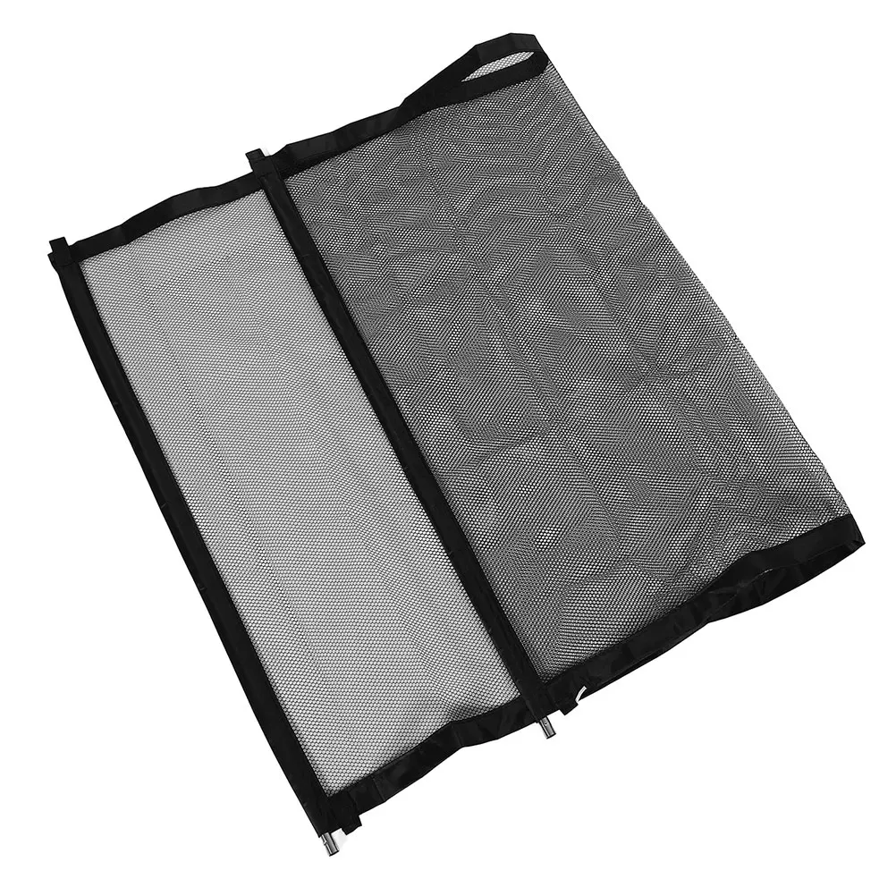 

Pet Fence Gate for Dogs Cats Foldable Net Cloth Mesh Gate Childproof Outdoor Portable Barrier Toy Playyard