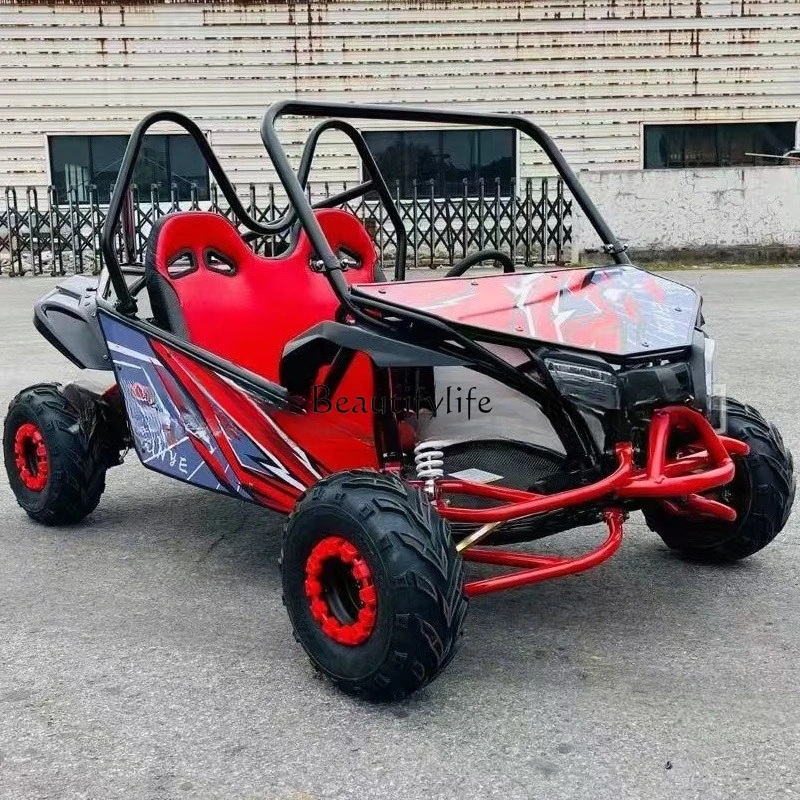 

2 125Cc Kart Track Mountain Quad Motorcycle ATV Off-Road Mountain Bike 4x4