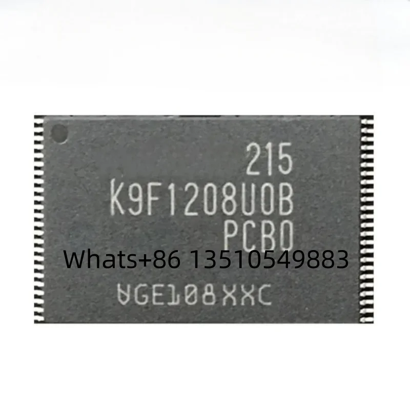 10 PCS K9F1208U0B-PCB0 TSSOP-48 K9F1208U0B 64M x 8 Bit NAND Flash Memory Chip IC