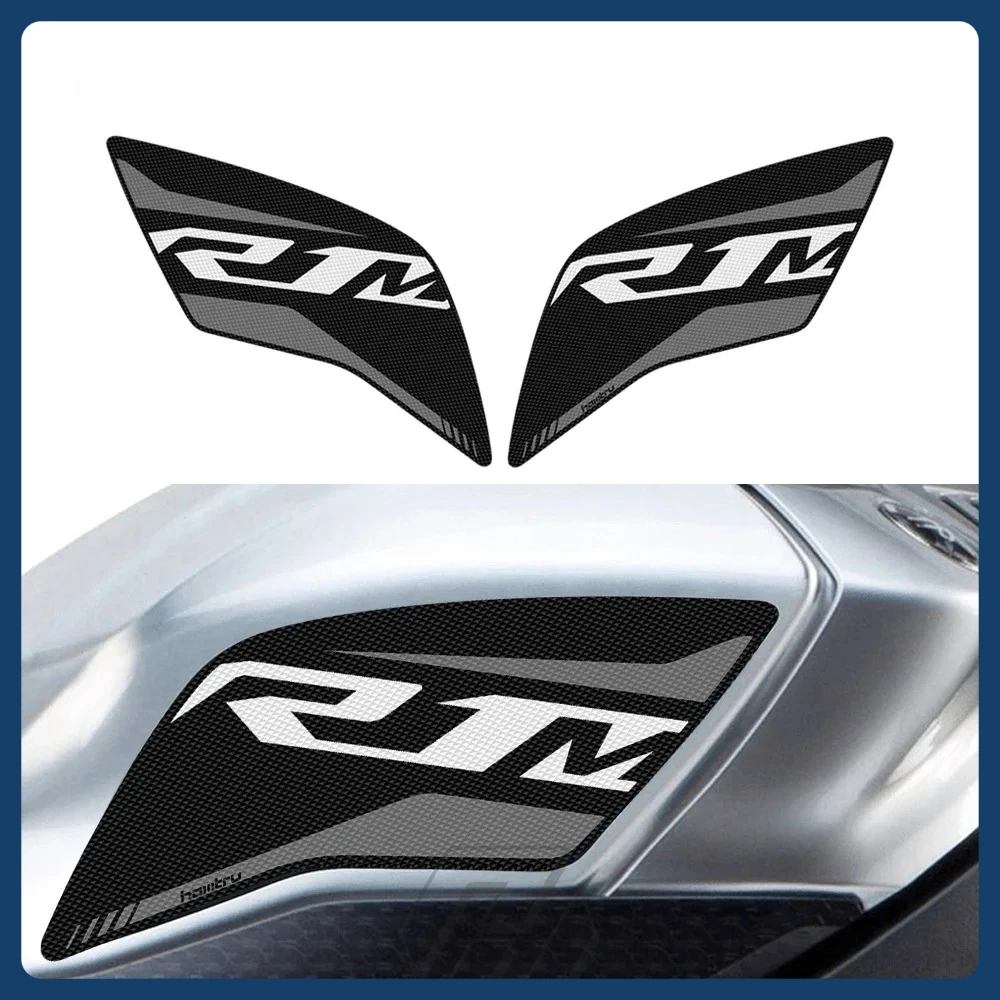 

Motorcycle Sticker For Yamaha YZF R1M 2015-2019 Sticker Motorcycle Accessorie Side Tank Pad Protection Knee Grip Mats