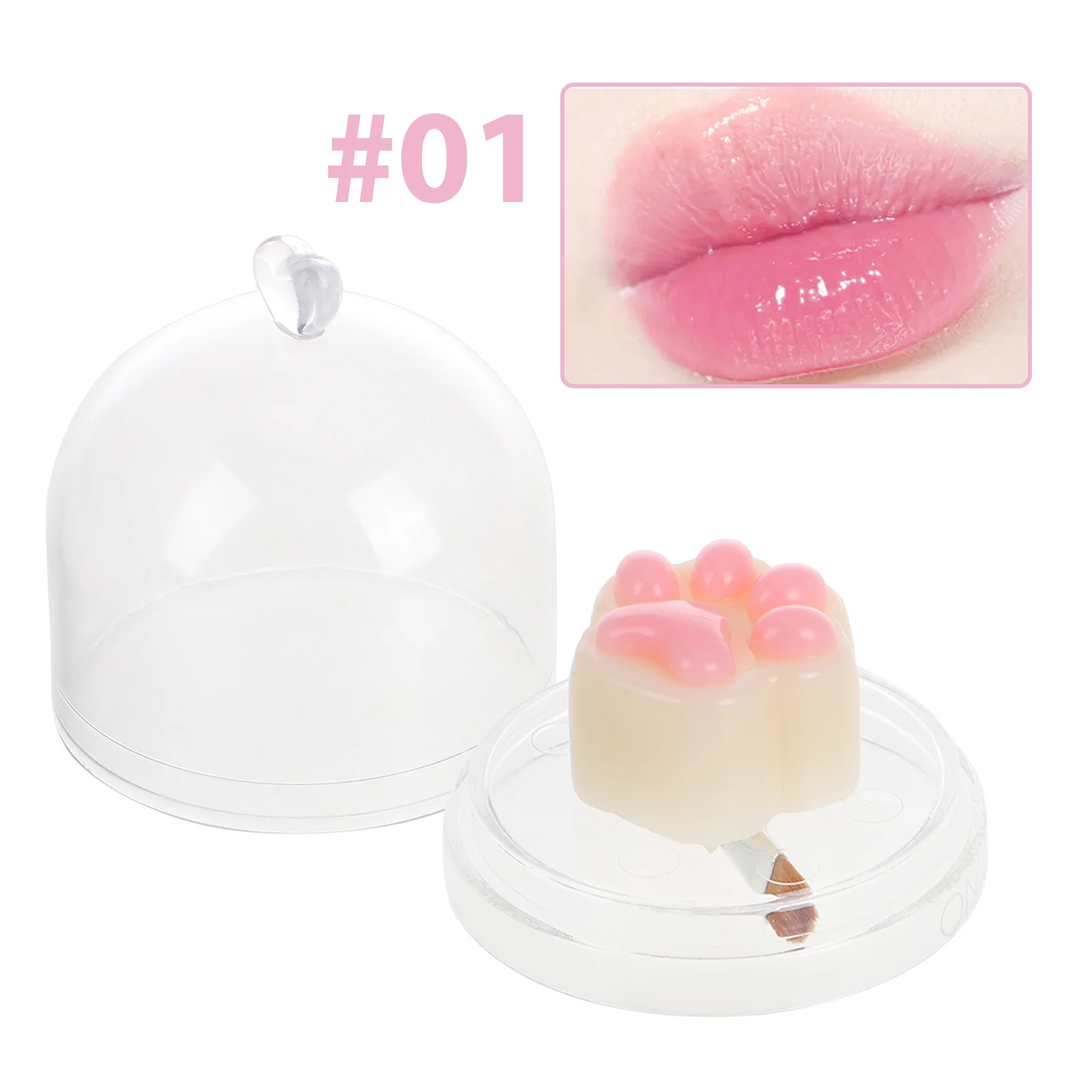 Moisturizing Cat Paw Lip Cream Color Changing Lipstick for Women Long Wearing Hydration Autumn Winter Lip Balm