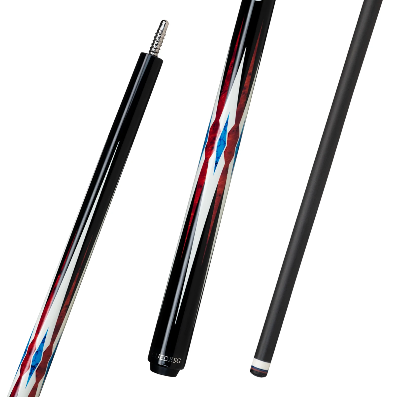 Taco de Billar de Fibra de Carbono CUEDESG, Taco Profesional de Carbono de 10.5mm/11.8mm/12.5mm con Bolsa de PU, Taco de Billar, Tacos de Billar, 당구큐