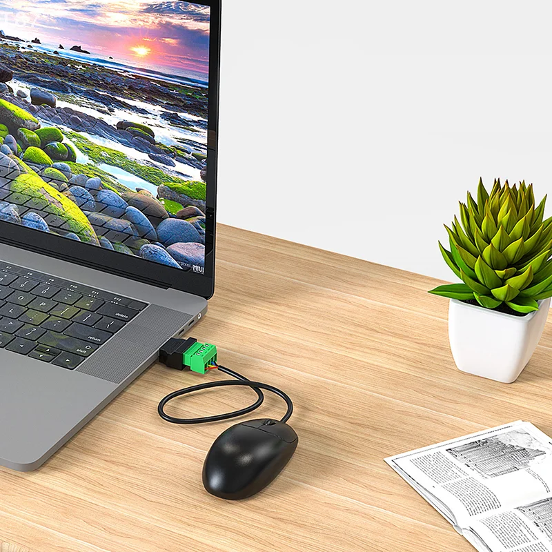 USB 2.0 محول موصل جاك نوع-A 4-pin ذكر/أنثى التوصيل 4 دبوس 4 دبوس المسمار محطة التوصيل نوع أ USB موصل USB التوصيل #3