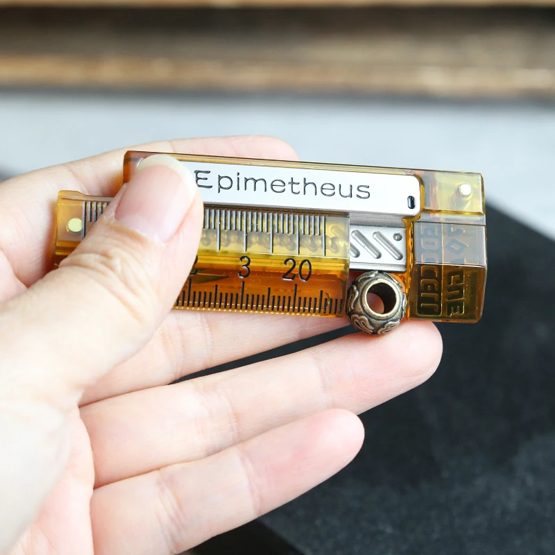 Règle PEI aimant mécanique Fidget curseur EDC Fidgeting jouets bureau soulagement du Stress Table Fidget jouets pour adultes enfants cadeau