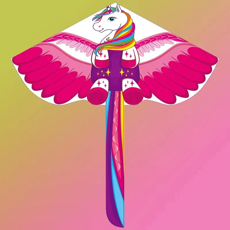 3d dragon kite for kids kite nylon toys fly kites children kite line delta kite Electric shocker Kite string eagle outdoor games