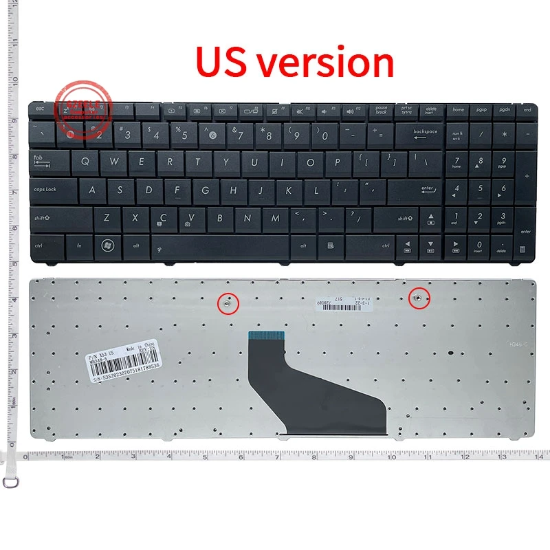 us/ru for ASUS PRO5MD PRO5MDA PRO5MJ PRO5MJF PRO5MJG PRO5MJL PRO5MJN PRO5MJQ PRO5MJV PRO5MS PRO5MSM russian laptop Keyboard