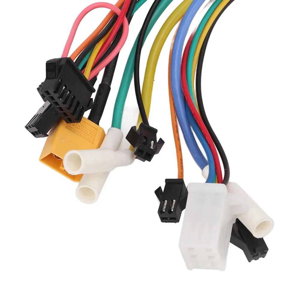 

2-колесный контроллер электрического скутера, 48 В, 20 А, интеллектуальное управление, контроллер бесщеточного двигателя, бесщеточный контроллер