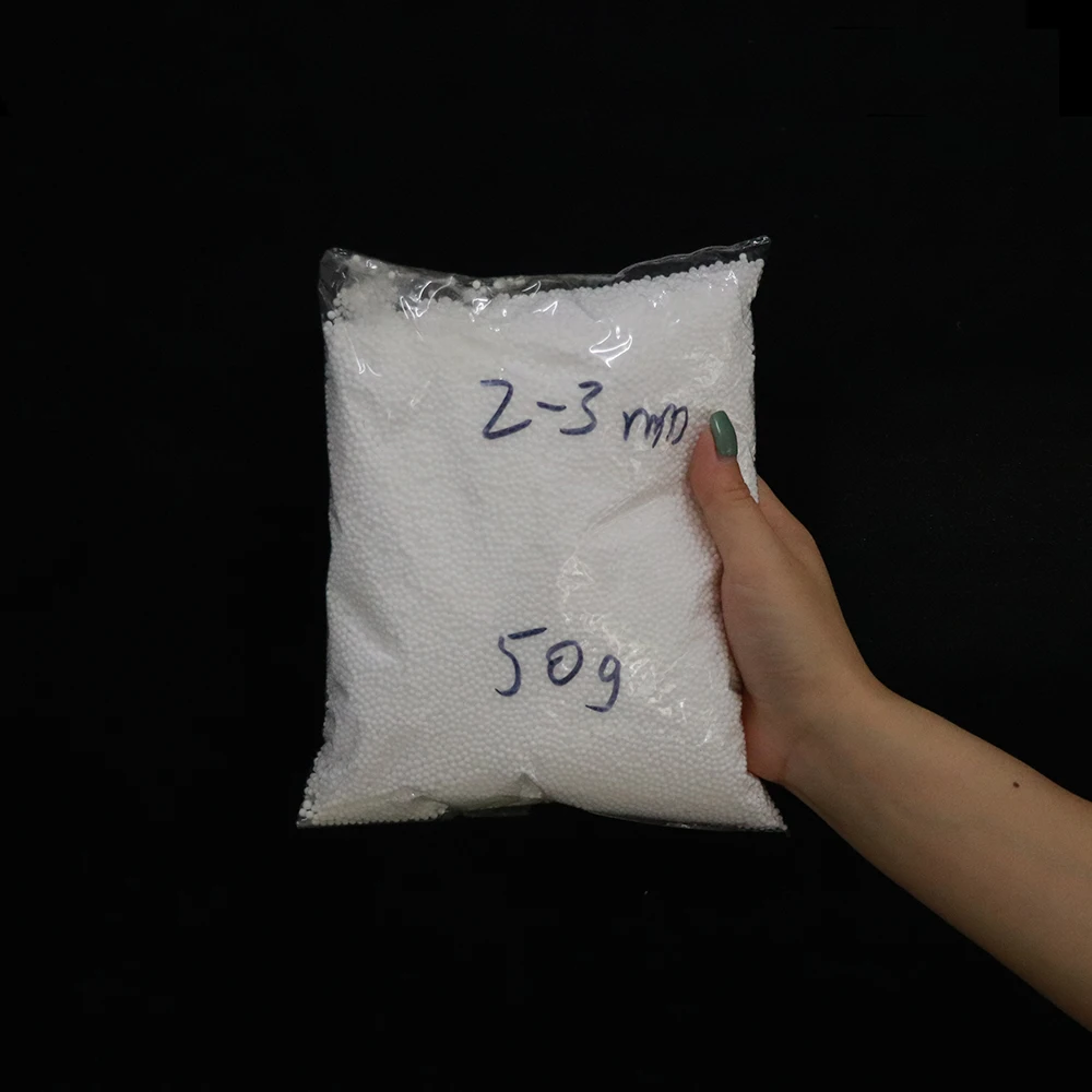 2-3mm 10g/20g/50g/100g White Foam Balls DIY Craft Lazy Sofa Filler Pillow Bean Bags Chairsofa Filler Styrofoam Ball