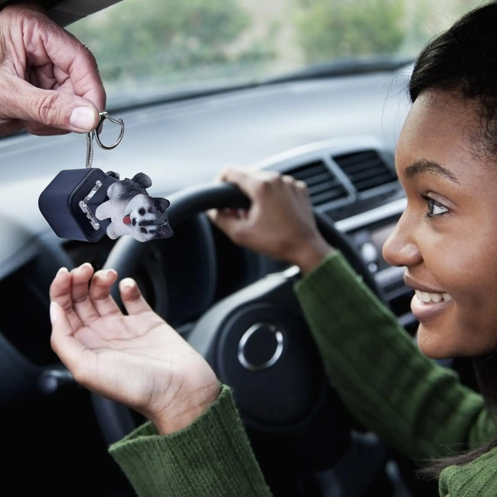 キーボードクリッカー フィジェット LEDライト 充電式 ポータブル チャーム ストレス解消グッズ ライト付き 大人 男の子 女の子 家族旅行用