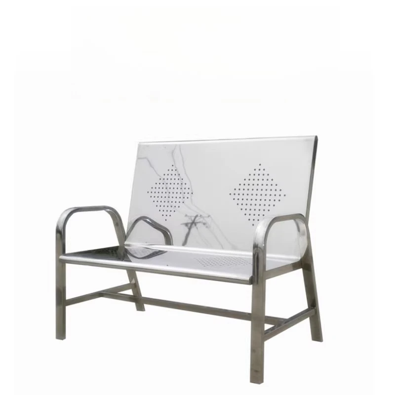 

Panel Chair Room Chair Double Team Rest Meeting Bench with Armrest