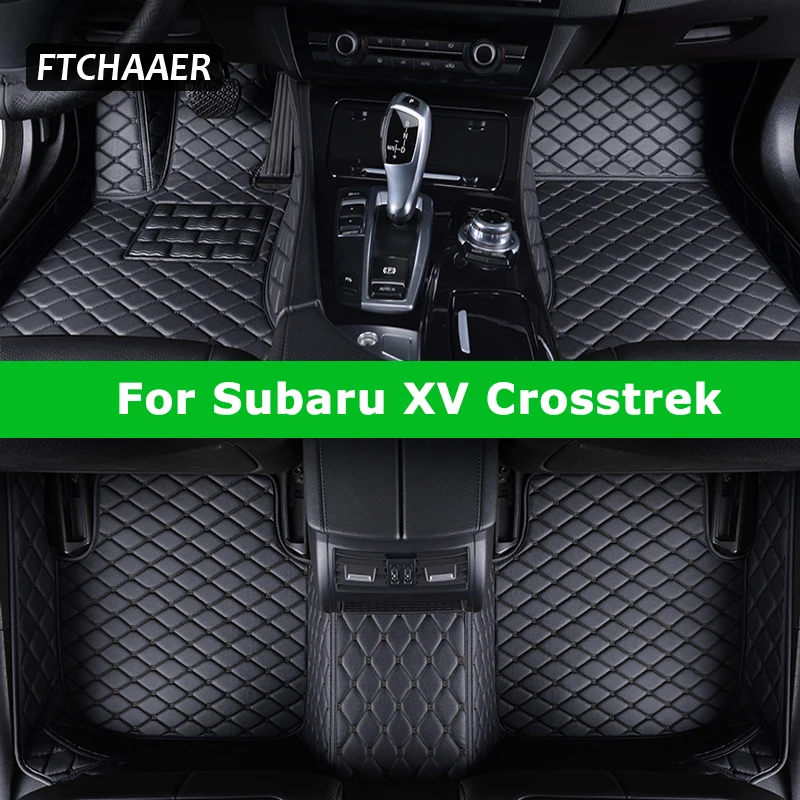 

FTCHAAER пользовательские автомобильные коврики для Subaru XV Crosstrek авто ковры аксессуары для ног Coche
