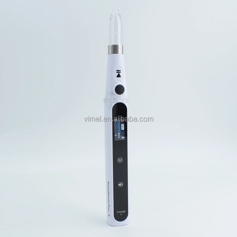 

Dental Oral Anesthesia Injector Portable Painless Wireless Local Anesthesia with Operable LCD Display Chargeable & Suction Back